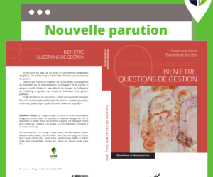 Nouvel ouvrage collectif : « BIEN-ÊTRE, QUESTIONS DE GESTION »